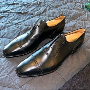Crocket & Jones Black WestBourne Oxfords